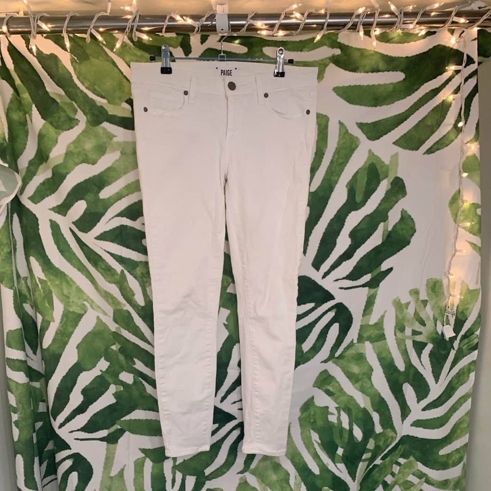 Paige White Skinny Jeans